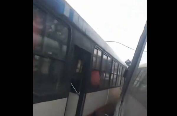 [VIDEO] "¡Paraaaa!": pasajeros vivieron un infierno tras carrera de colectivos