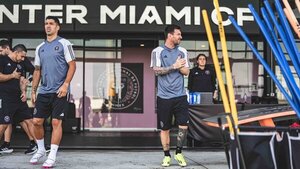 Messi y Luis Suárez se entrenan juntos por primera vez con el Inter Miami