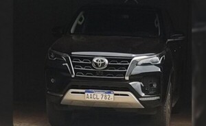 Recuperan en CDE camioneta robada en Brasil
