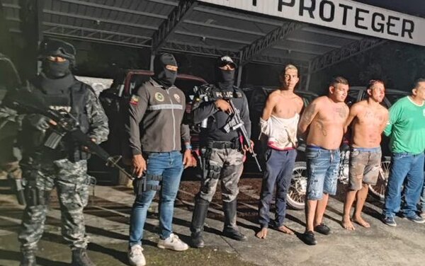 Terror en Ecuador: 859 personas fueron detenidas