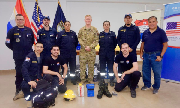 Bomberos del Chaco fortalecen su capacidad a través de donaciones de la Embajada de Estados Unidos
