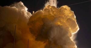 La Nación / Fallido modulo lunar se quemará en la atmósfera terrestre