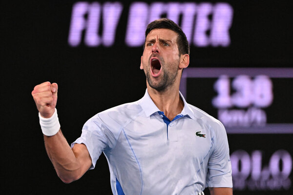 Versus / Djokovic avanzó con dificultades en su estreno en el Abierto de Australia