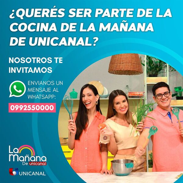 ¡LMU te invita a ser parte de su cocina de las mañanas! - Unicanal