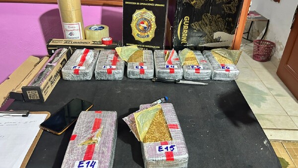 Golpe al microtráfico: Senad frena el ingreso de 150.000 dosis de crack a Central