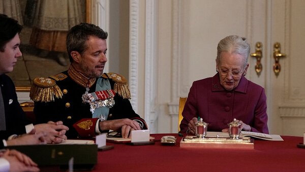 Dinamarca se prepara para el reinado de Federico X tras histórica abdicación de la reina Margarita II - Unicanal