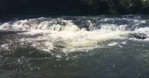 Entró a refrescarse al Yhaguy Guazu pero las aguas traicioneras se lo llevaron para siempre