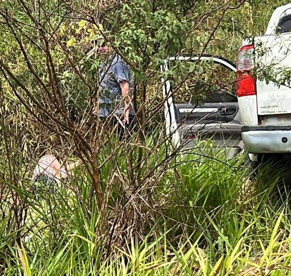 Un fallecido y dos heridos en accidente en ruta que une Bella Vista Norte con Puentesiño