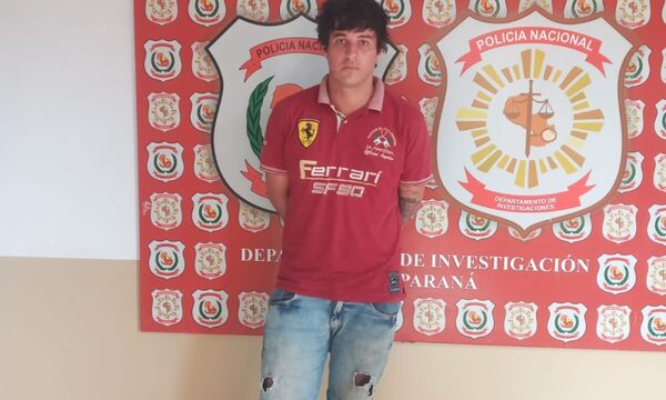 Detienen a sindicado de asaltar surtidor