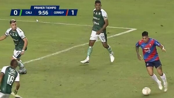 El golazo de Iturbe en el amistoso de Cerro Porteño