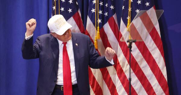 La Nación / Primera prueba para Trump en la nieve de Iowa