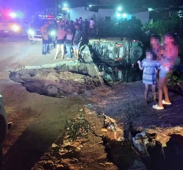 INTENDENTE DE ÑEMBY GASTA PLATA EN «OTRAS COSAS» MIENTRAS PUENTE CAE A PEDAZOS