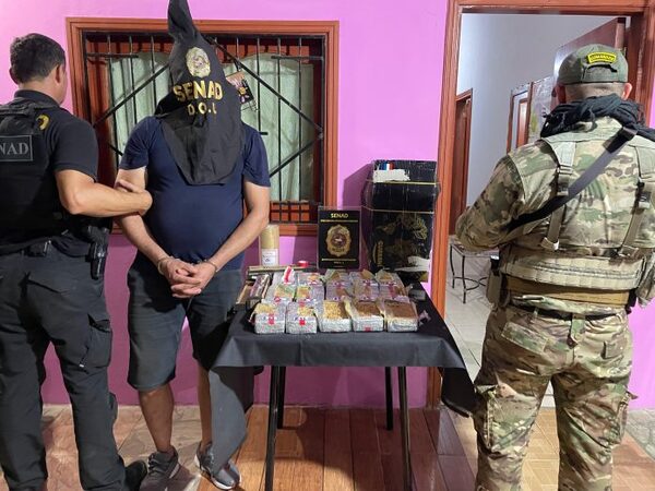 Frenan el ingreso de 150.000 dosis de crack para el departamento Central - El Independiente