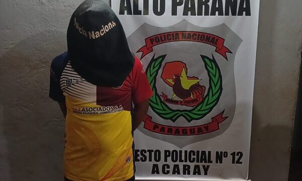 Detienen a buscado por robo