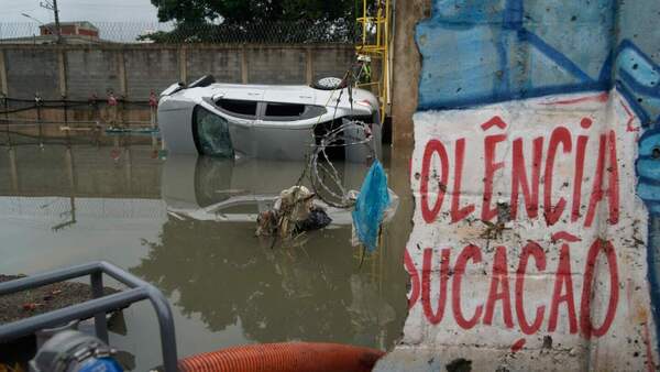 Brasil: Al menos 11 fallecidos en Río de Janeiro por las lluvias torrenciales