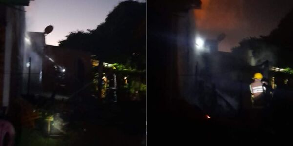 HABITACIÓN ARDIÓ EN CAPITÁN MIRANDA - Itapúa Noticias