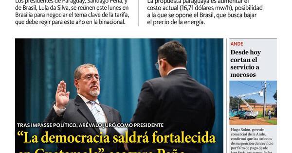 La Nación / LN PM: edición mediodía del 15 de enero