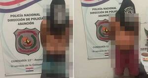 La Nación / Detienen a dos sujetos acusados de abuso sexual a una mujer en Asunción
