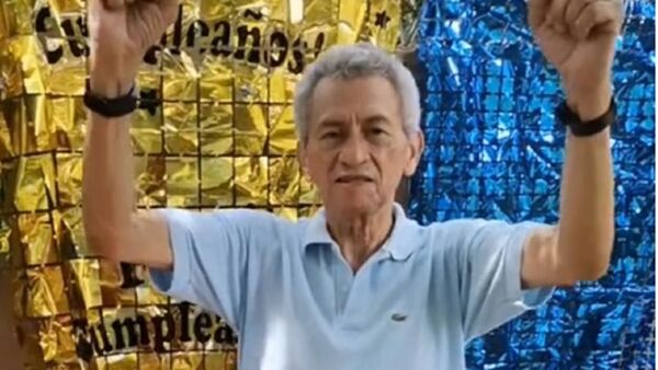 Ojeroky el profe Ramón Silva en su cumple: “Cumplí 70 años y estoy bien de salud”
