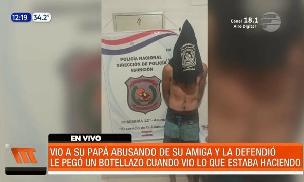 Vio a su papá abusando de su amiga y la defendió | Telefuturo
