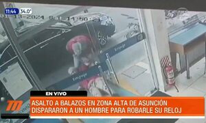 Asalto a balazos en la ciudad de Asunción | Telefuturo