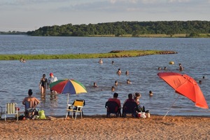 Ya se puede disfrutar de la playa Tacurú Pucú de Hernandarias - La Clave