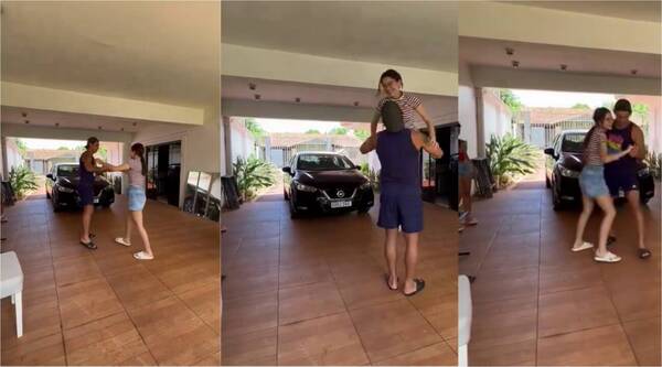 [VIDEO] ¡Mañami! El "Búfalo" Ovelar anda practicando para bailar el vals