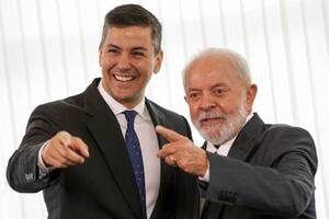 Santiago Peña se reunió con Lula da Silva