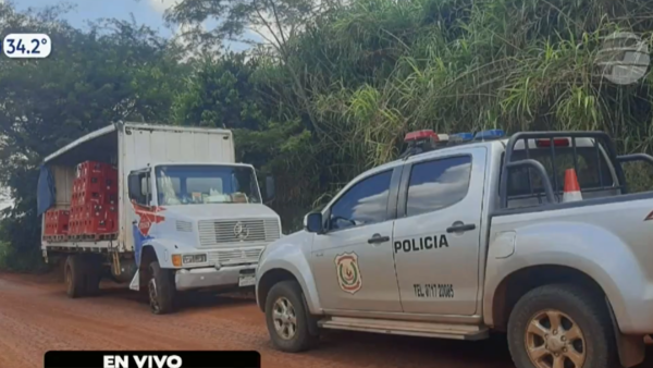 Delincuentes balean camión, reducen al chofer y se llevan G. 15 millones