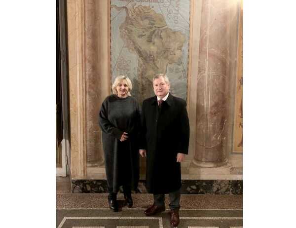 Ministro Jiménez Rolón se reunió con la Presidenta de Unidroit en Roma