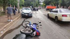 Acompañante de motociclista muere tras violento choque - ABC en el Este - ABC Color