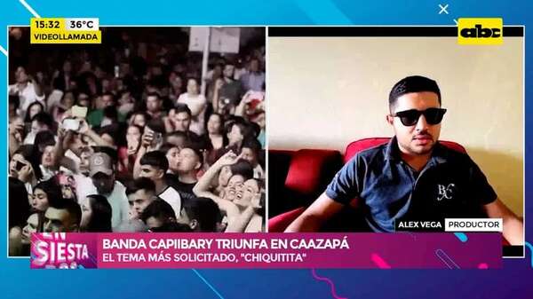 Video: Banda Capiibary triunfa en Caazapá - ABC Noticias - ABC Color