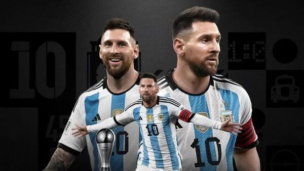 Messi gana su tercer premio The Best