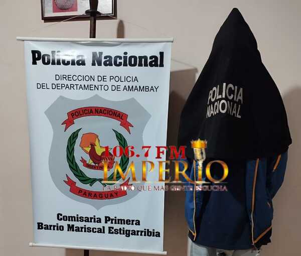 Detienen a un joven en el barrio María Victoria denunciado por abusar de dos menores - Radio Imperio 106.7 FM
