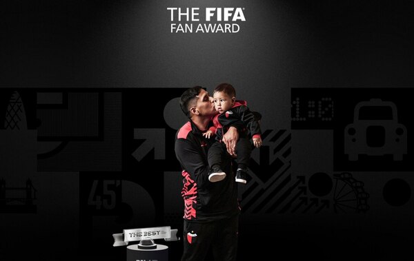 Versus / Un hincha de Colón de Santa Fe gana el premio al mejor aficionado FIFA