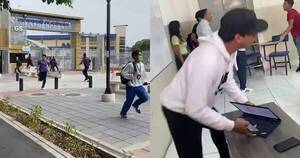 La Nación / Corridas en Universidad de Guayaquil fueron por pánico, no por ataques