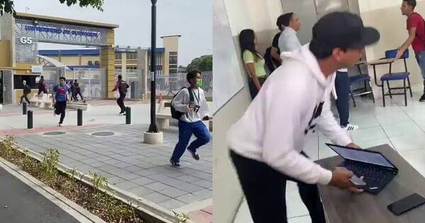La Nación / Corridas en Universidad de Guayaquil fueron por pánico, no por ataques