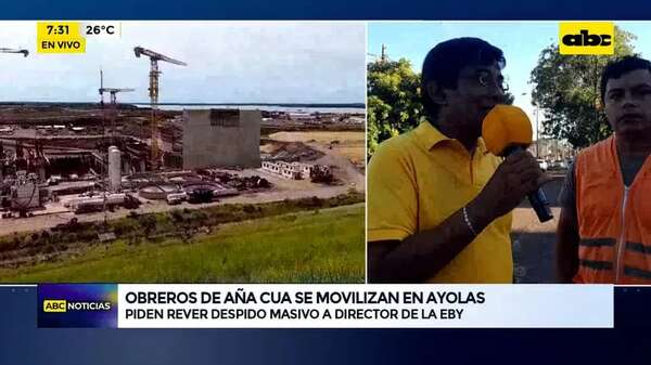 Video: obreros de Aña Cua se movilizan en Ayolas - ABC Noticias - ABC Color