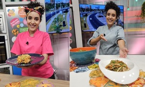 Shosiana Plenar, ex “MasterChef”, cocinando en “Vive la vida” | Telefuturo