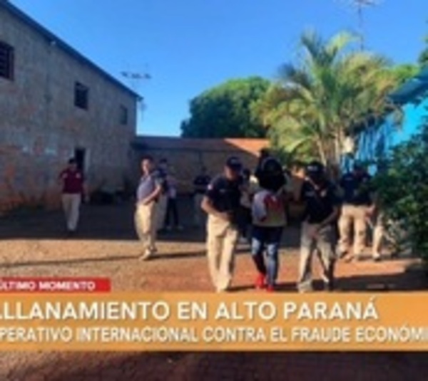 Policía despliega allanamientos en busca de ciberestafadores - Paraguay.com
