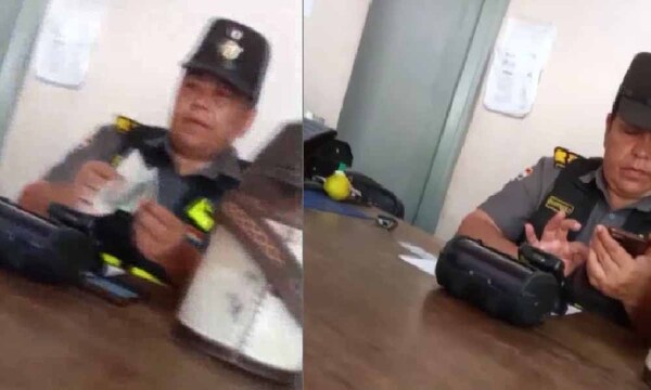 Graban a agente de la Patrulla Caminera solicitando coima por multa de tránsito – Prensa 5