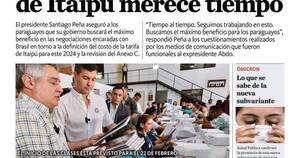 La Nación / LN PM: edición mediodía del 16 de enero