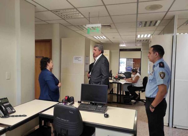 El presidente de la Circunscripción de Cordillera verificó instalaciones del Palacio de Justicia de Caacupé