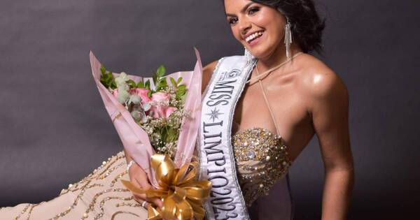 La Nación / ¡Una azafata es la flamante Miss Limpio!