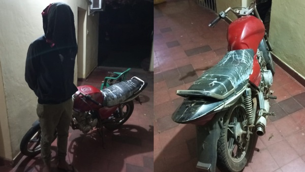 APREHENSIÓN DE PERSONA POR EXPOSICIÓN A PELIGRO EN EL TRÁNSITO TERRESTRE, RESISTENCIA E INCAUTACIÓN DE UNA MOTOCICLETA DE DU
