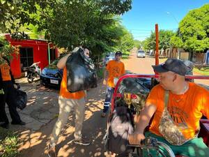 Minga ambiental en Lomas Valentinas