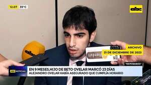 “Nepobabies”: en 9 meses, hijo de Beto Ovelar marcó 23 días y Montse Alliana tuvo varias inasistencias - ABC Noticias - ABC Color