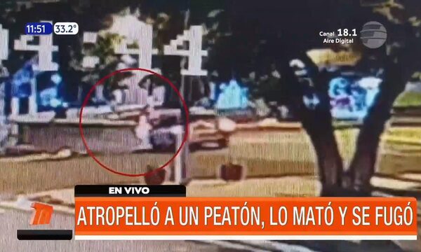 Atropelló a un reciclador, lo mató y huyó | Telefuturo