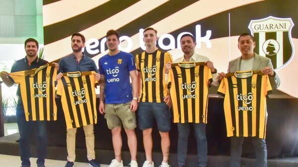 Guaraní anuncia a ueno bank como sponsor y da a conocer la nueva piel