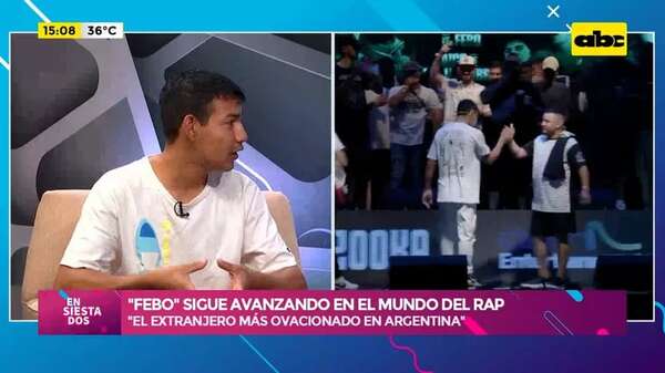 Video: rapero paraguayo expuso la corrupción en batalla de primer nivel - Ensiestados - ABC Color